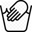 Handwäsche  Symbol