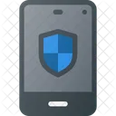 Mobil Smartphone Schutz Symbol