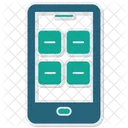 Handy Webdesign Smartphone Icon