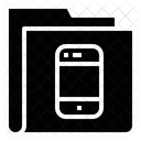 Handy Smartphone Ordner Symbol