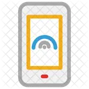 Mobil Smartphone WLAN Symbol