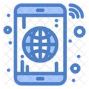 App Globus Handy Symbol