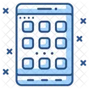 Mobiltelefon Mobile Anwendung Telefonanwendung Symbol