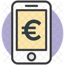 Mobil Geld Zahlung Icon