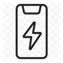 Handy Akku Aufgeladen Telefon Akku Aufgeladen Handy Akku Energie Aufgeladen Symbol