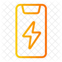 Handy Akku Aufgeladen Telefon Akku Aufgeladen Handy Akku Energie Aufgeladen Symbol