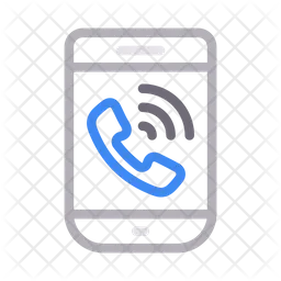 Mobiltelefonanruf  Symbol