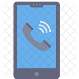 Mobiltelefonanruf  Symbol