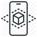Mobile AR Erweiterte Realitat AR Symbol