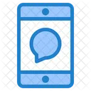 Mobiler Chat  Icon