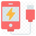 Laden Aufladen Smartphone Symbol