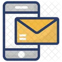 Mobile Mail Elektronische Nachricht Schriftliche Korrespondenz Icon