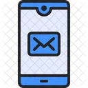 Mobilmail Telefonmail Mobil E Mail Icon