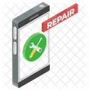 Handyreparatur Smartphone Wartung Handy Reparatur Symbol