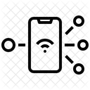 Handy teilen  Symbol