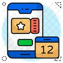Handyticket Verlosung Genehmigung Symbol