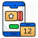 Handyticket Verlosung Genehmigung Symbol
