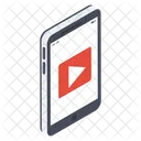 Mobiles Video Video App Video Streaming Symbol