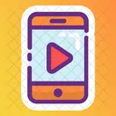 Mobiles Video Video Streaming Video App Symbol