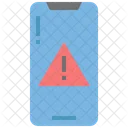 Mobile Warnung Mobiler Alarm Telefonalarm Symbol