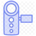 Handycam Duotone Line Icon Icon