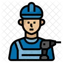 Handyman Job Occupation Icon