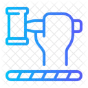 Handyman Work In Progress Hammer Icon