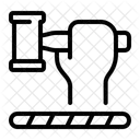 Handyman Work In Progress Hammer Icon