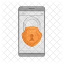 Handyschloss Sicherheit Handy Icon