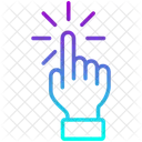 Zeigende Hand Symbol