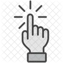 Zeigende Hand Symbol
