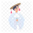 Hanfu Girl Hanfu Hat Chinese Woman アイコン