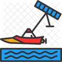 Hang Glider Kite Kiteboarding Icon