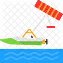 Hang Glider Kite Kiteboarding Icon