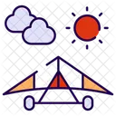 Hang Gliding Icon