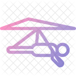 Hang Gliding  Icon