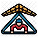 Hang Gliding Fly  Icon