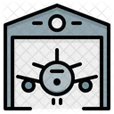 Hangar Shelter Aircraft Icon
