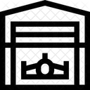Hangar Airplane Transport Symbol