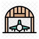 Hangar Aviation Transportation Symbol