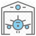 Hangar Shelter Aircraft Symbol