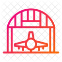 Hangar Aviation Transportation Symbol