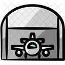 Hangar Airport Airplane Symbol