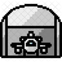 Hangar Airport Airplane Symbol