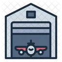 Hangar Airplane Plane Symbol