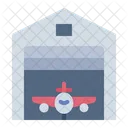 Hangar Airplane Plane Symbol