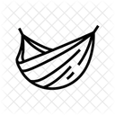 Hangematte Langsam Leben Symbol