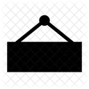 Hangend Schild Kommerziell Symbol