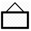 Hangend Brett Schild Symbol
