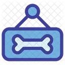 Hangend Zoohandlung Signalisierung Symbol